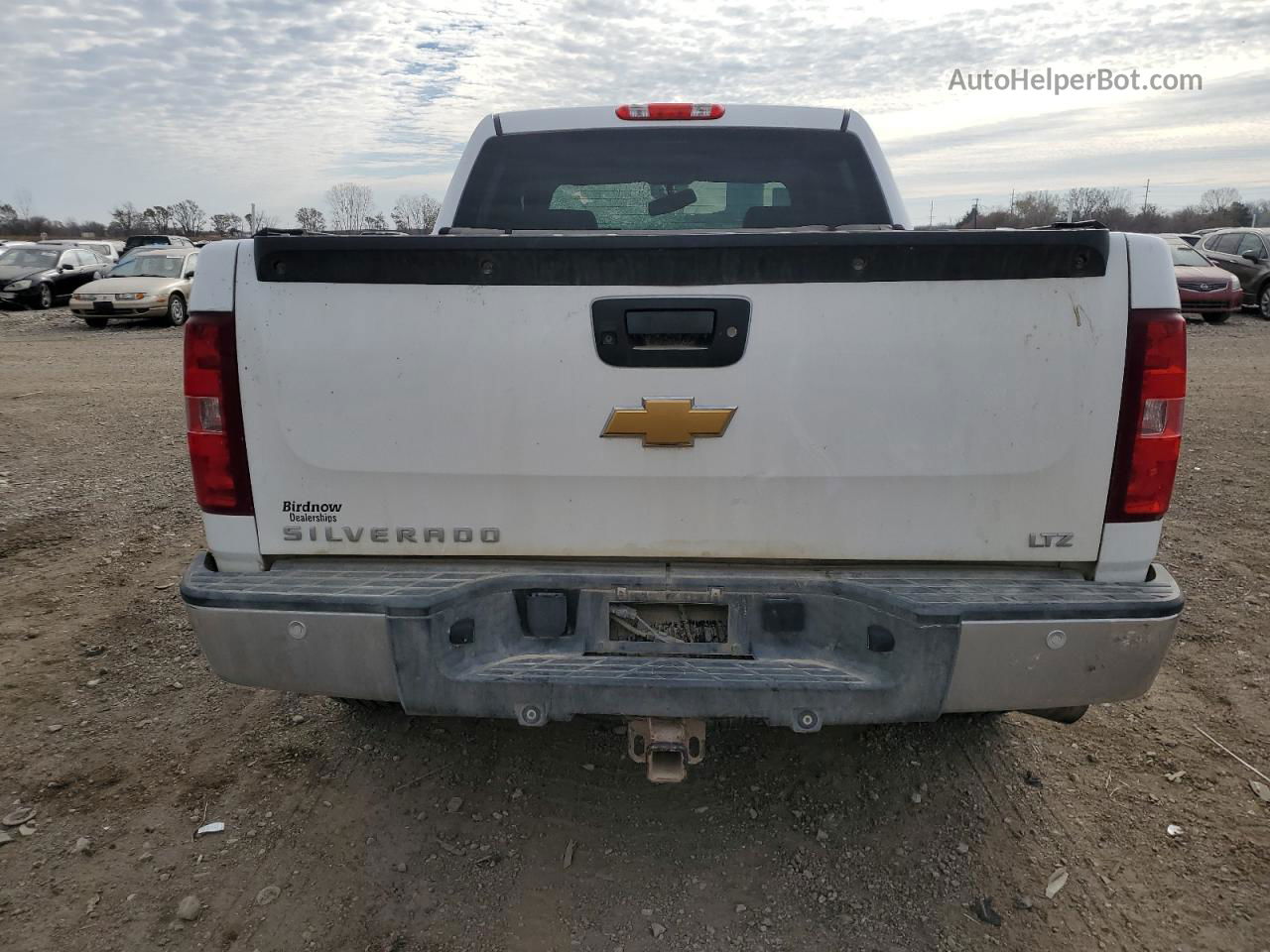 2013 Chevrolet Silverado K1500 Ltz White vin: 3GCPKTE78DG180670