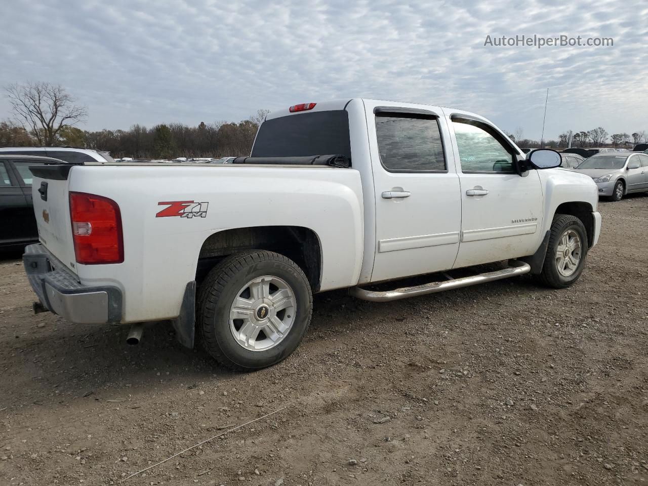 2013 Chevrolet Silverado K1500 Ltz White vin: 3GCPKTE78DG180670