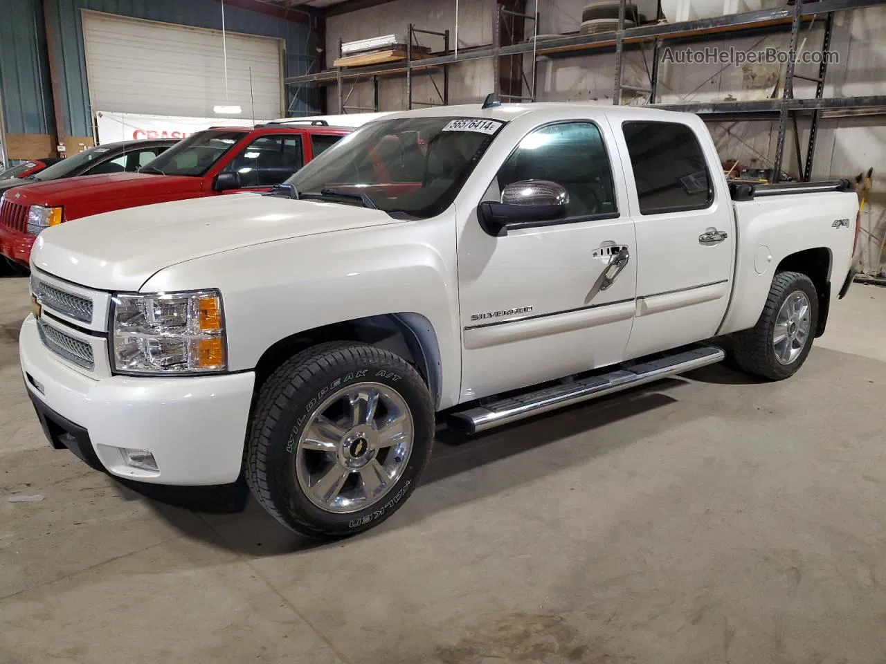 2012 Chevrolet Silverado K1500 Ltz White vin: 3GCPKTE79CG275723