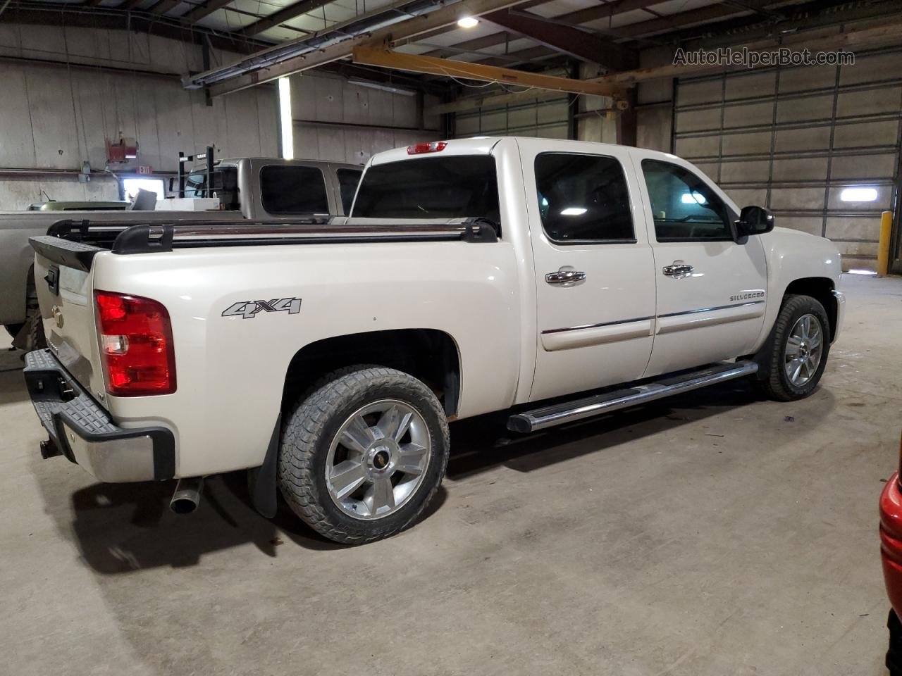 2012 Chevrolet Silverado K1500 Ltz White vin: 3GCPKTE79CG275723