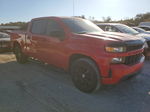 2019 Chevrolet Silverado C1500 Custom Red vin: 3GCPWBEH3KG113723