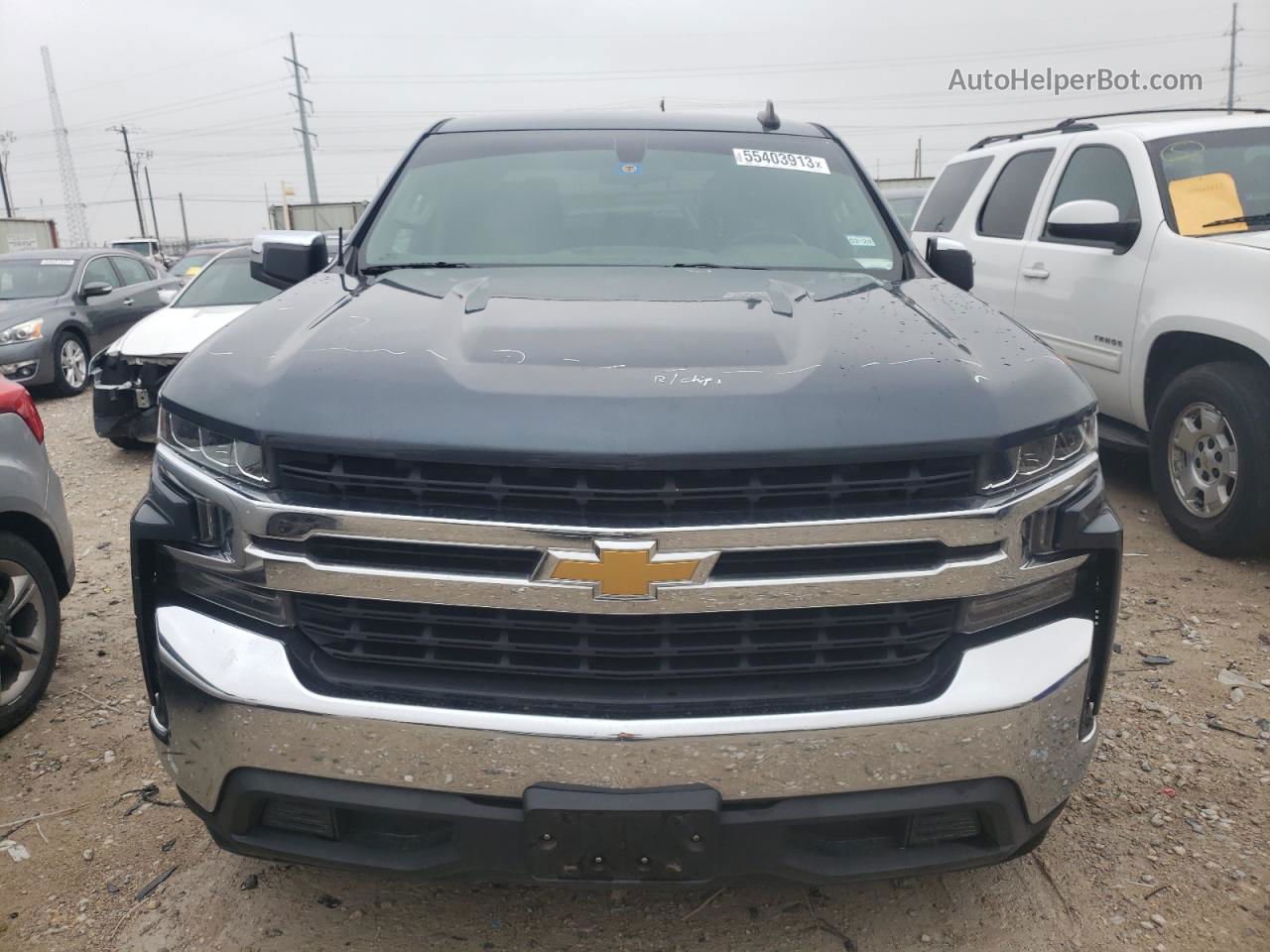 2019 Chevrolet Silverado C1500 Lt Blue vin: 3GCPWCED1KG237637