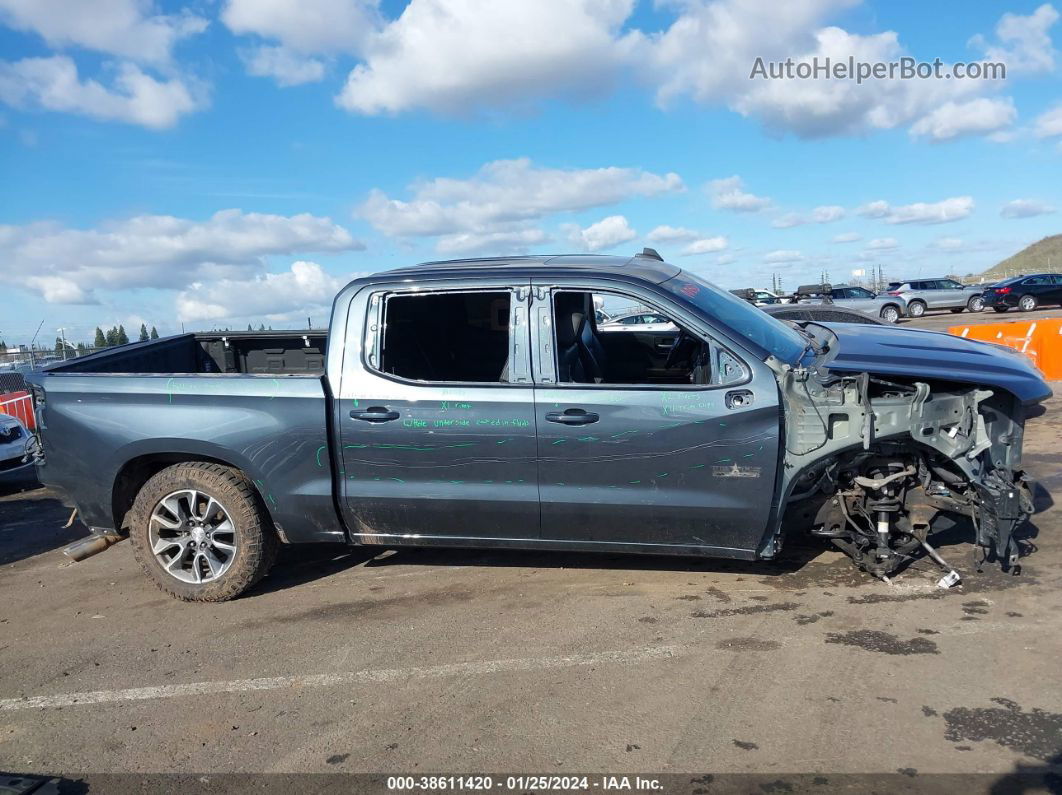 2019 Chevrolet Silverado 1500 Lt Blue vin: 3GCPWCED2KG190019