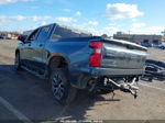 2019 Chevrolet Silverado 1500 Lt Blue vin: 3GCPWCED2KG190019