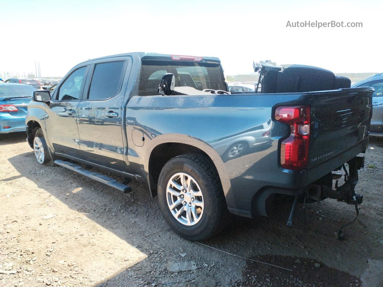 2019 Chevrolet Silverado C1500 Lt Синий vin: 3GCPWCED6KG292228