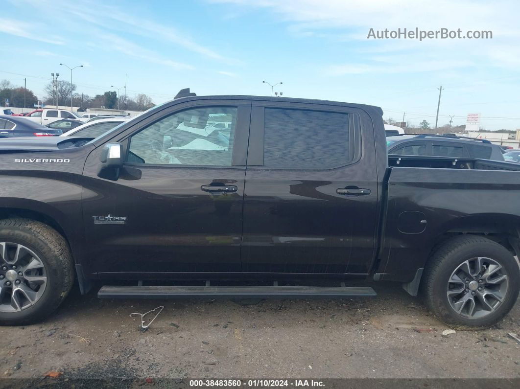 2019 Chevrolet Silverado 1500 Lt Black vin: 3GCPWCED8KG111825