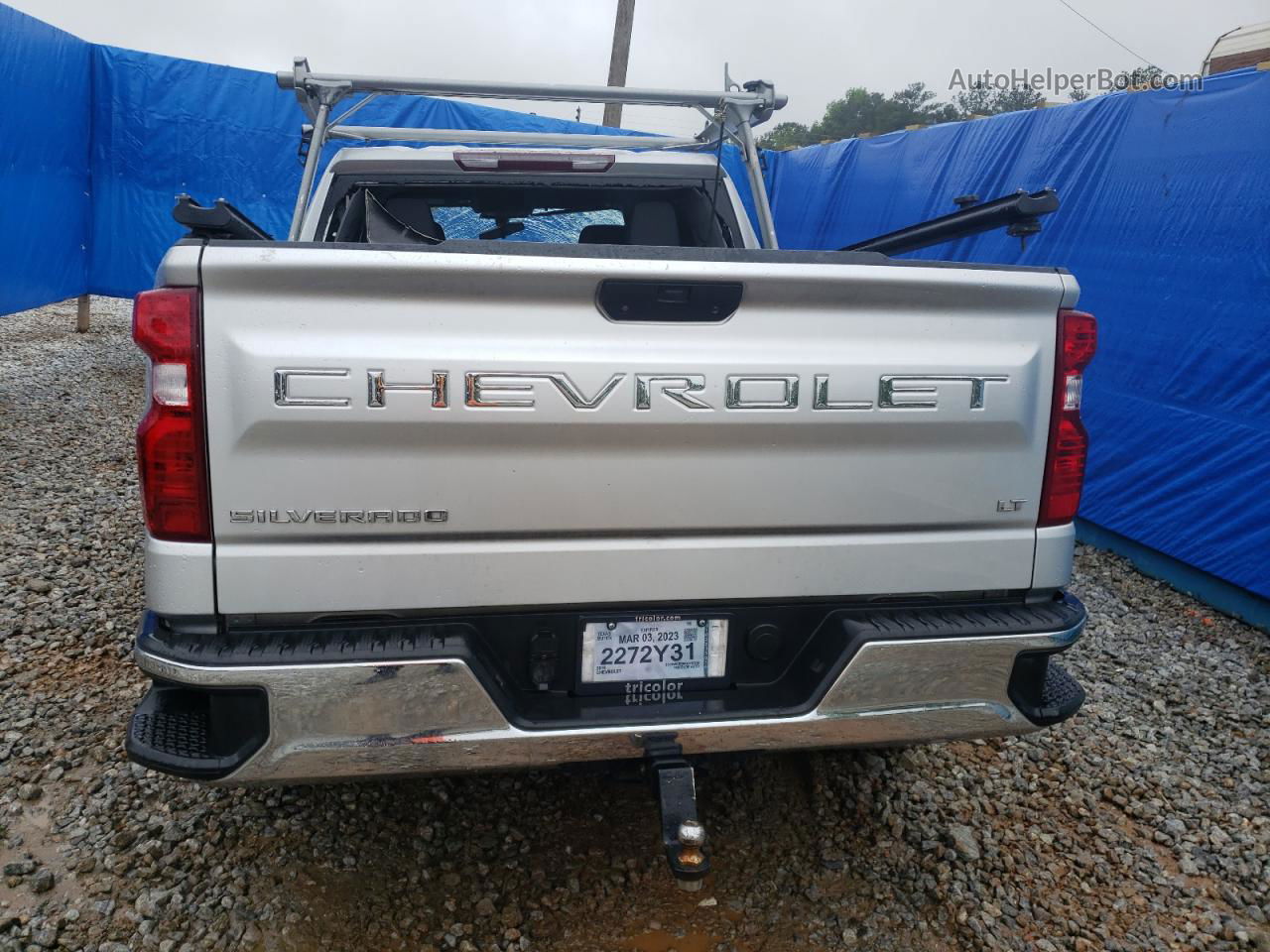 2019 Chevrolet Silverado C1500 Lt Серебряный vin: 3GCPWCEK0KG115236