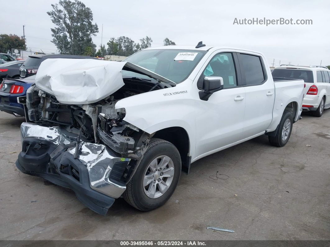 2019 Chevrolet Silverado 1500 Lt White vin: 3GCPWCEK3KG268497