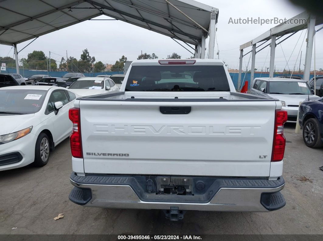 2019 Chevrolet Silverado 1500 Lt White vin: 3GCPWCEK3KG268497