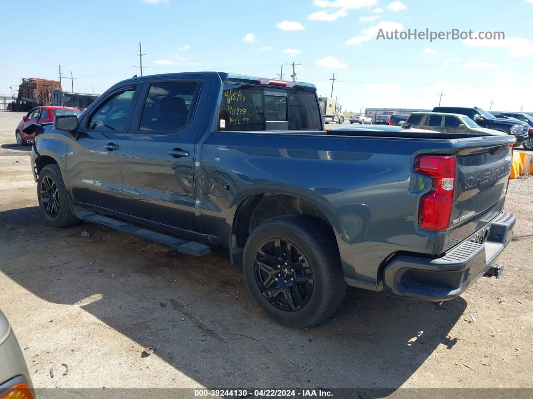 2019 Chevrolet Silverado 1500 Rst Gray vin: 3GCPWDED4KG207862