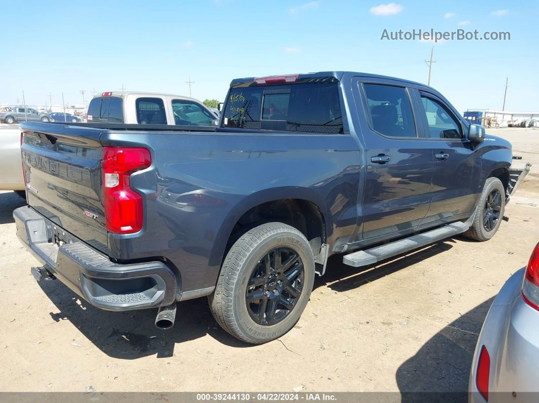 2019 Chevrolet Silverado 1500 Rst Gray vin: 3GCPWDED4KG207862