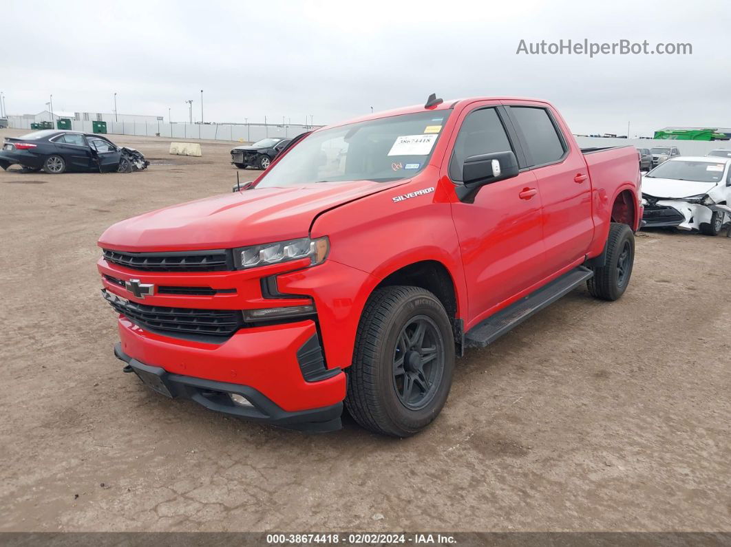 2019 Chevrolet Silverado 1500 Rst Красный vin: 3GCPWDED7KG183010