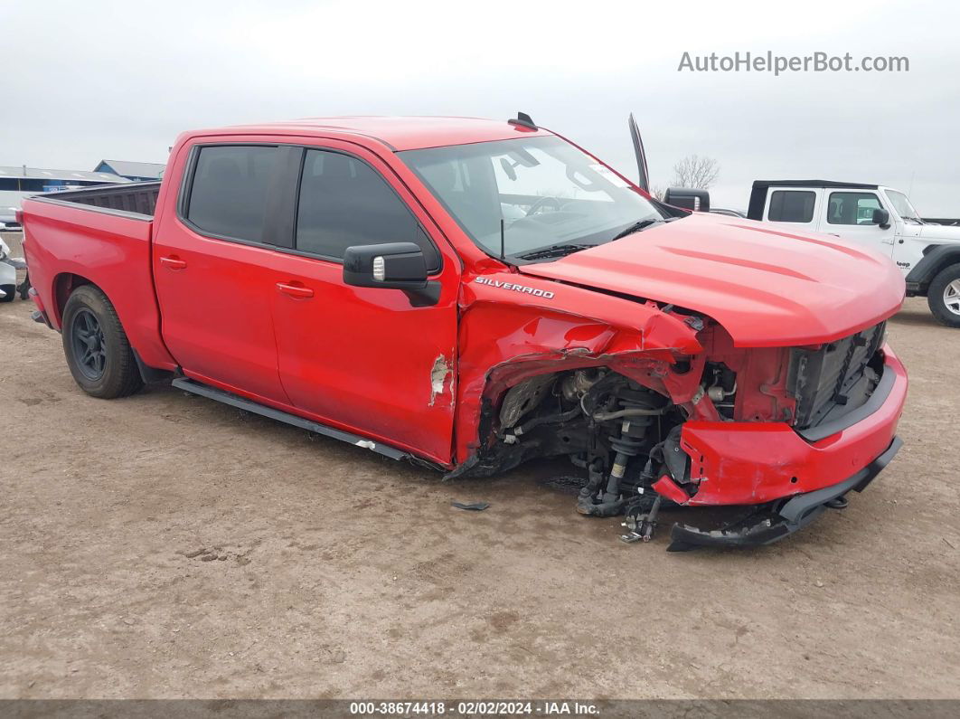 2019 Chevrolet Silverado 1500 Rst Красный vin: 3GCPWDED7KG183010