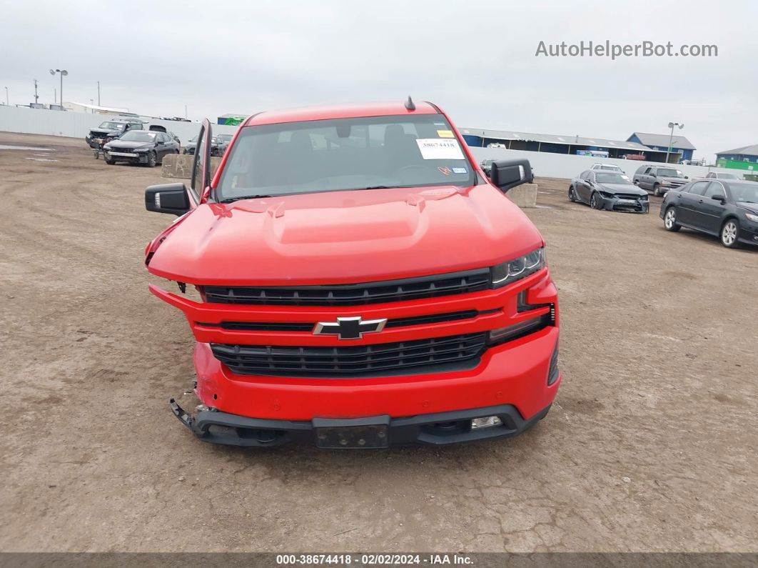 2019 Chevrolet Silverado 1500 Rst Красный vin: 3GCPWDED7KG183010