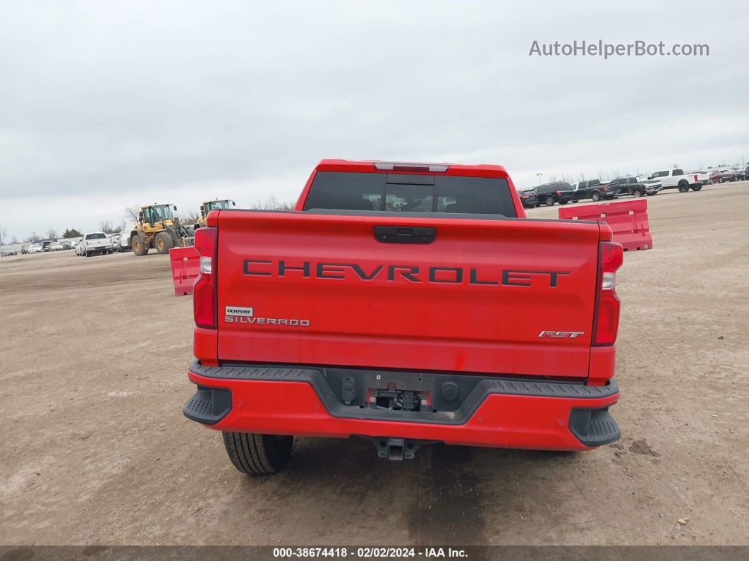 2019 Chevrolet Silverado 1500 Rst Красный vin: 3GCPWDED7KG183010