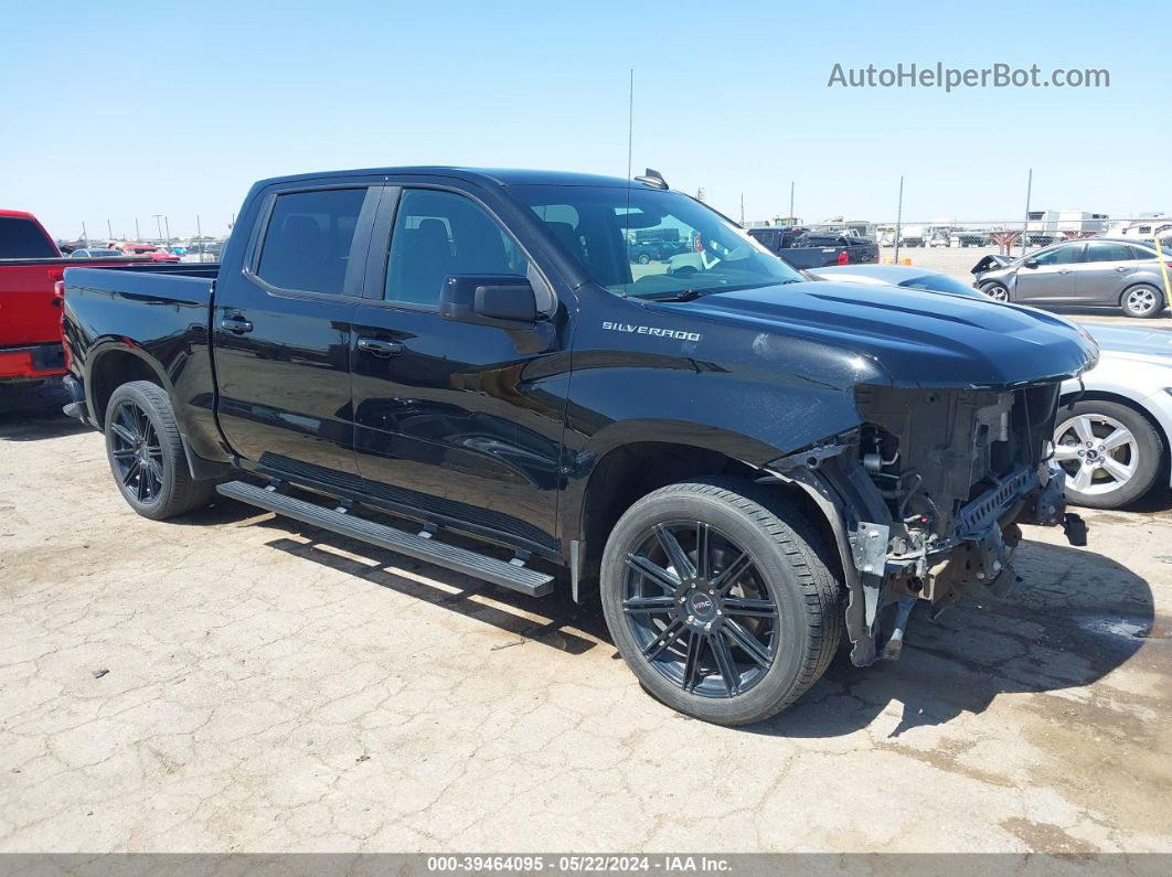 2019 Chevrolet Silverado 1500 Rst Черный vin: 3GCPWDED9KG103609