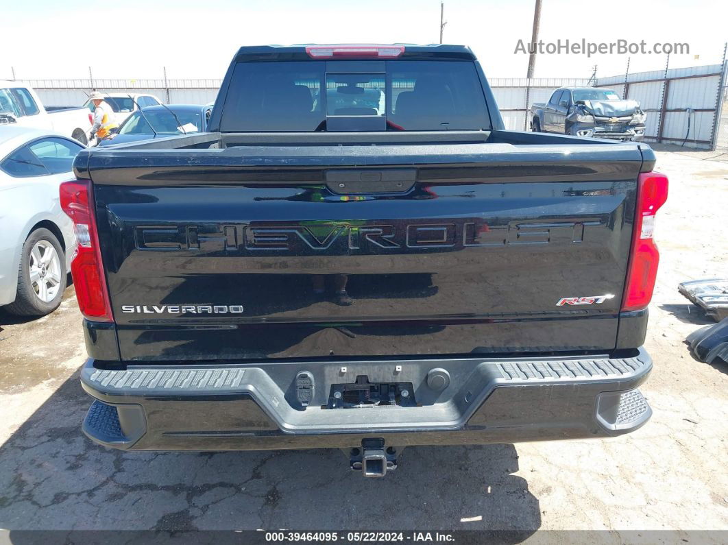 2019 Chevrolet Silverado 1500 Rst Black vin: 3GCPWDED9KG103609