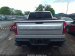 2019 Chevrolet Silverado 1500 Custom Trail Boss Silver vin: 3GCPYCEF3KG226974