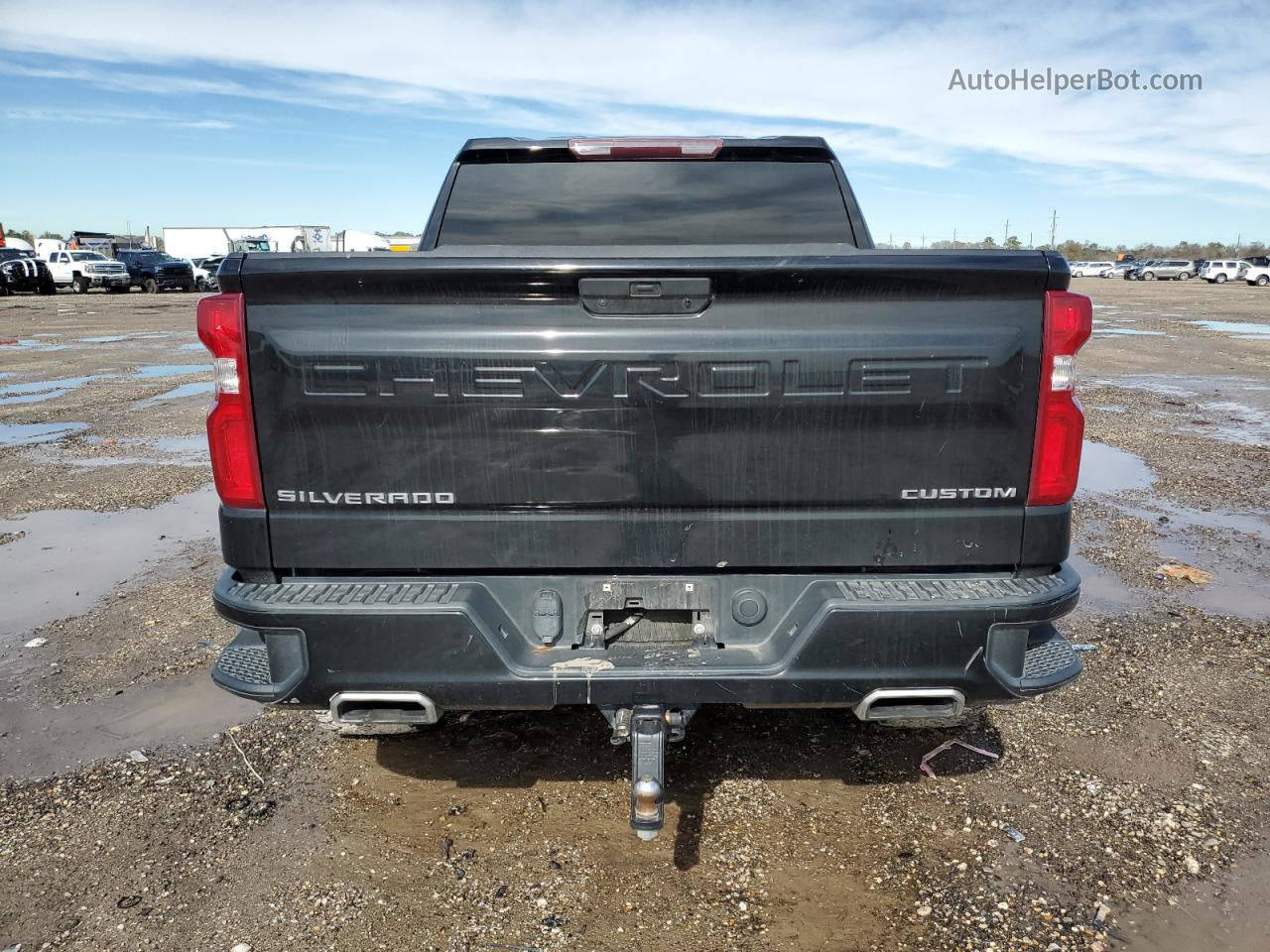 2019 Chevrolet Silverado K1500 Trail Boss Custom Black vin: 3GCPYCEF9KG255539