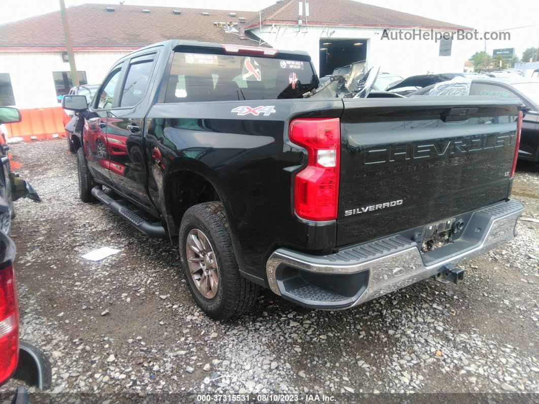 2019 Chevrolet Silverado 1500 Lt Black vin: 3GCPYDEK2KG145676