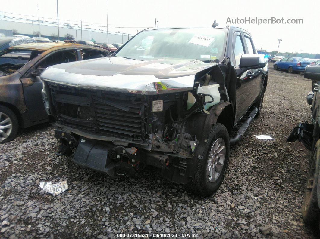 2019 Chevrolet Silverado 1500 Lt Black vin: 3GCPYDEK2KG145676