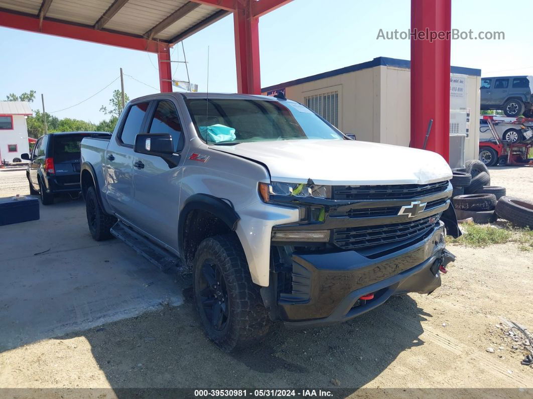 2019 Chevrolet Silverado 1500 Lt Trail Boss Серебряный vin: 3GCPYFEDXKG158737