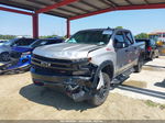 2019 Chevrolet Silverado 1500 Lt Trail Boss Silver vin: 3GCPYFEDXKG158737