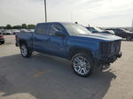 2018 Chevrolet Silverado C1500 Lt Blue vin: 3GCUCRER4JG414237