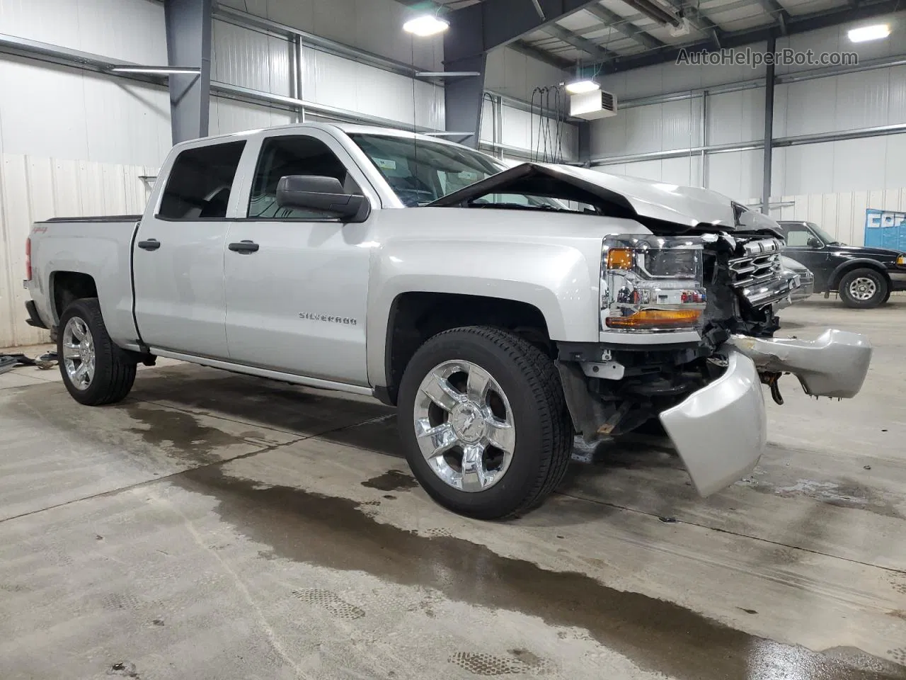 2016 Chevrolet Silverado K1500 Gray vin: 3GCUKNEC1GG107673