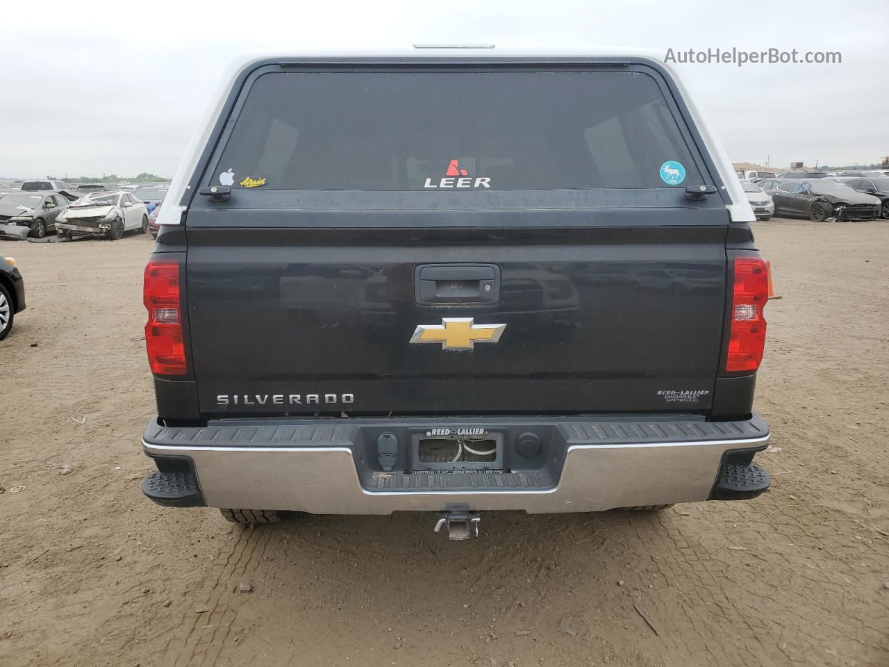 2016 Chevrolet Silverado K1500 Black vin: 3GCUKNEC7GG142587