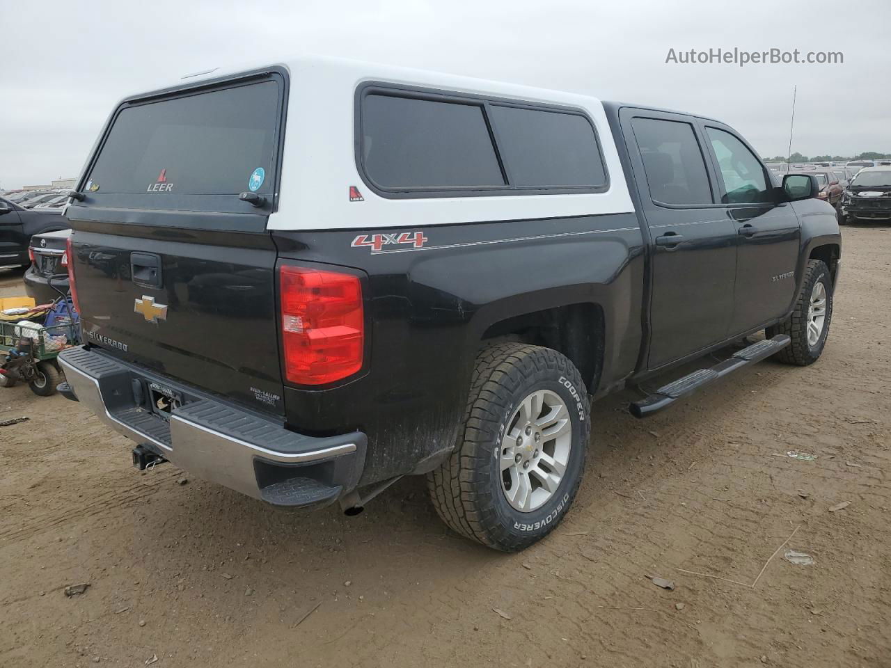 2016 Chevrolet Silverado K1500 Black vin: 3GCUKNEC7GG142587