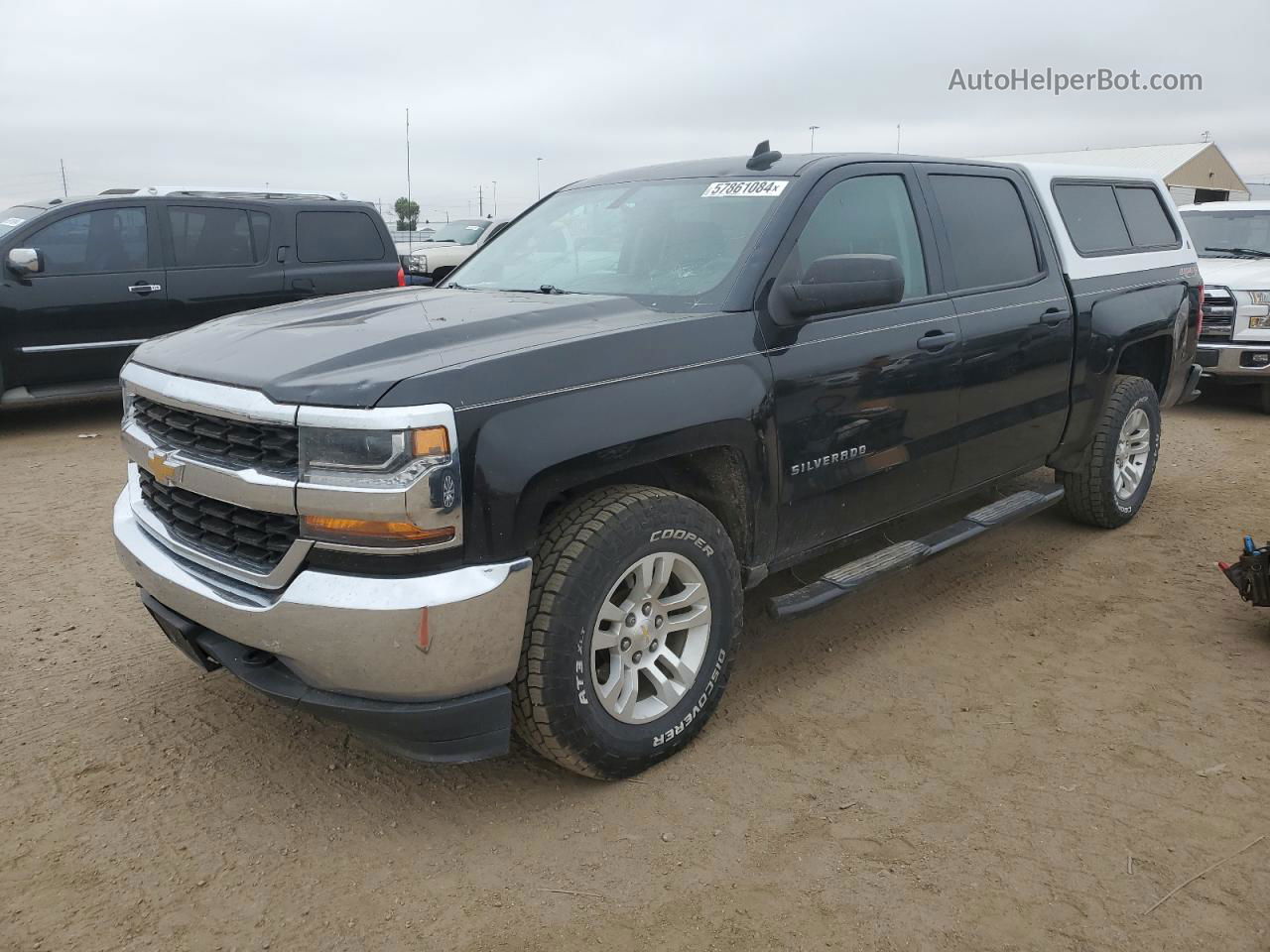 2016 Chevrolet Silverado K1500 Black vin: 3GCUKNEC7GG142587