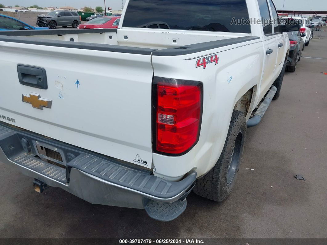 2016 Chevrolet Silverado 1500 Wt White vin: 3GCUKNEC8GG180684