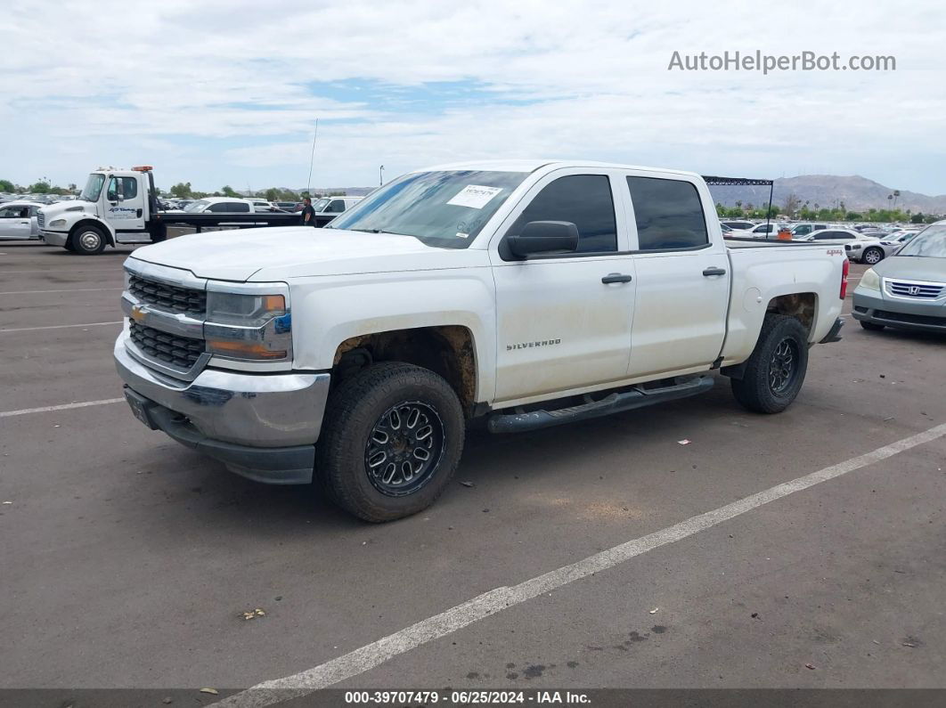 2016 Chevrolet Silverado 1500 Wt White vin: 3GCUKNEC8GG180684