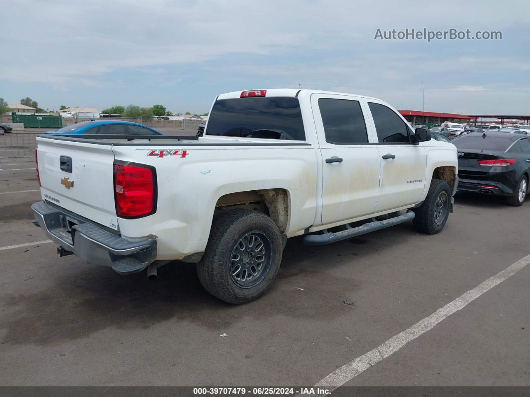 2016 Chevrolet Silverado 1500 Wt White vin: 3GCUKNEC8GG180684