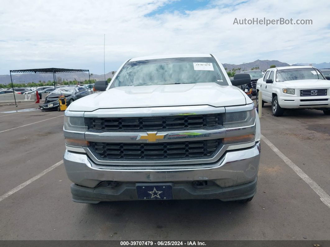 2016 Chevrolet Silverado 1500 Wt White vin: 3GCUKNEC8GG180684