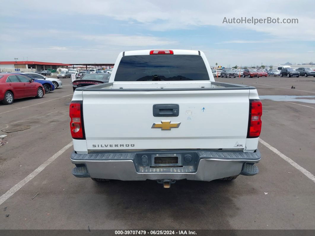 2016 Chevrolet Silverado 1500 Wt White vin: 3GCUKNEC8GG180684