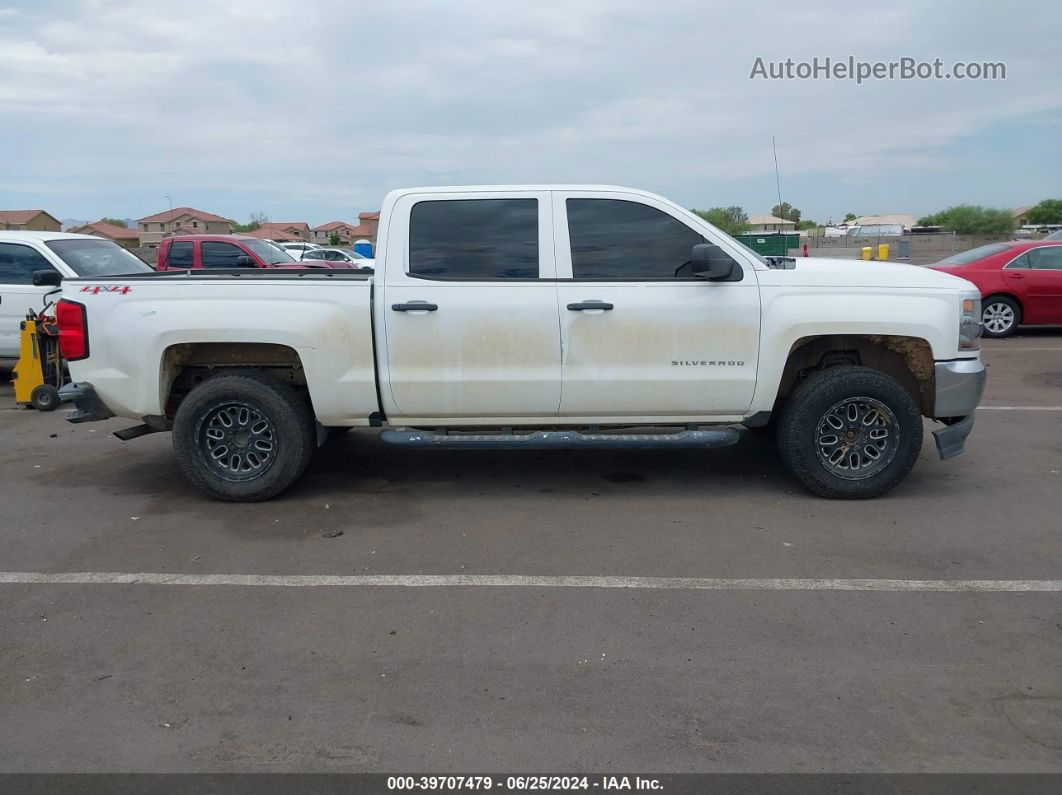 2016 Chevrolet Silverado 1500 Wt White vin: 3GCUKNEC8GG180684