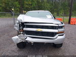 2018 Chevrolet Silverado 1500 Custom Silver vin: 3GCUKPEC1JG197667