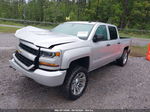 2018 Chevrolet Silverado 1500 Custom Silver vin: 3GCUKPEC1JG197667