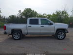 2018 Chevrolet Silverado 1500 Custom Silver vin: 3GCUKPEC4JG192110