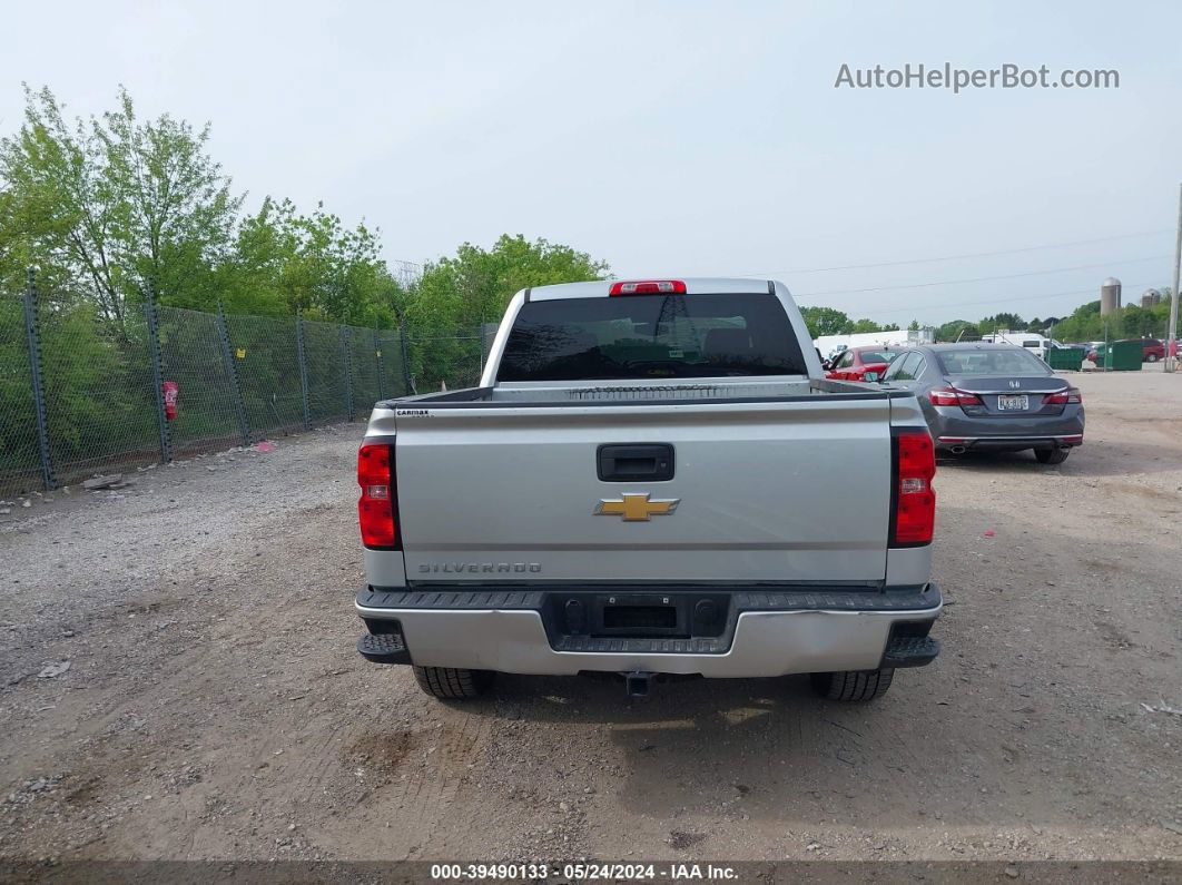 2018 Chevrolet Silverado 1500 Custom Серебряный vin: 3GCUKPEC4JG192110