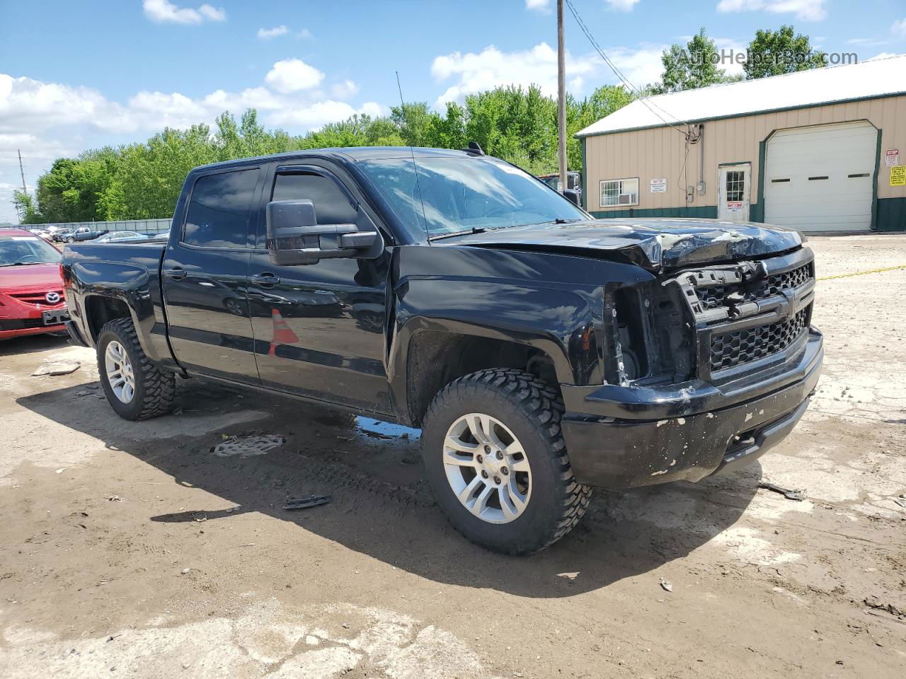 2015 Chevrolet Silverado K1500 Black vin: 3GCUKPEC6FG309287