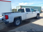 2015 Chevrolet Silverado 1500 Wt White vin: 3GCUKPEH1FG278476