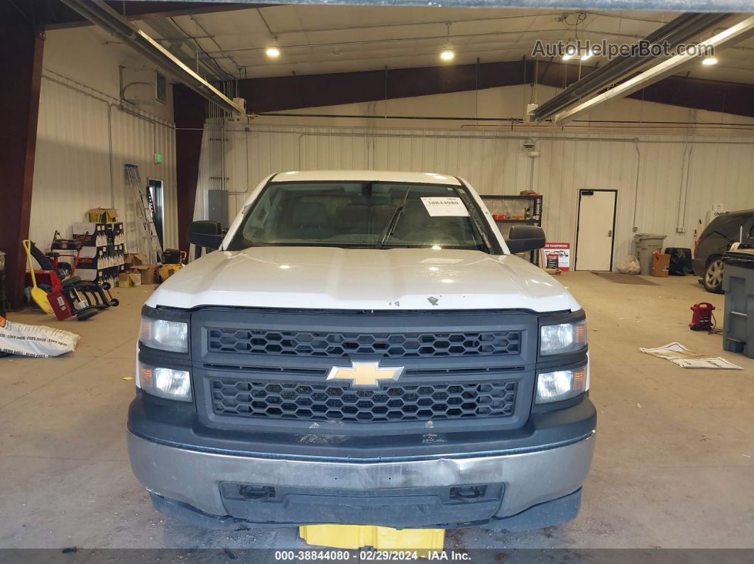 2015 Chevrolet Silverado 1500 Wt White vin: 3GCUKPEH1FG278476