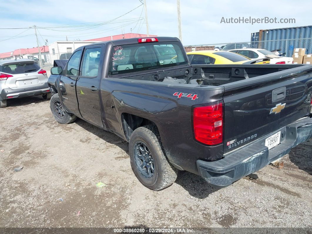 2015 Chevrolet Silverado 1500 Ls/wt Black vin: 3GCUKPEH5FG360601