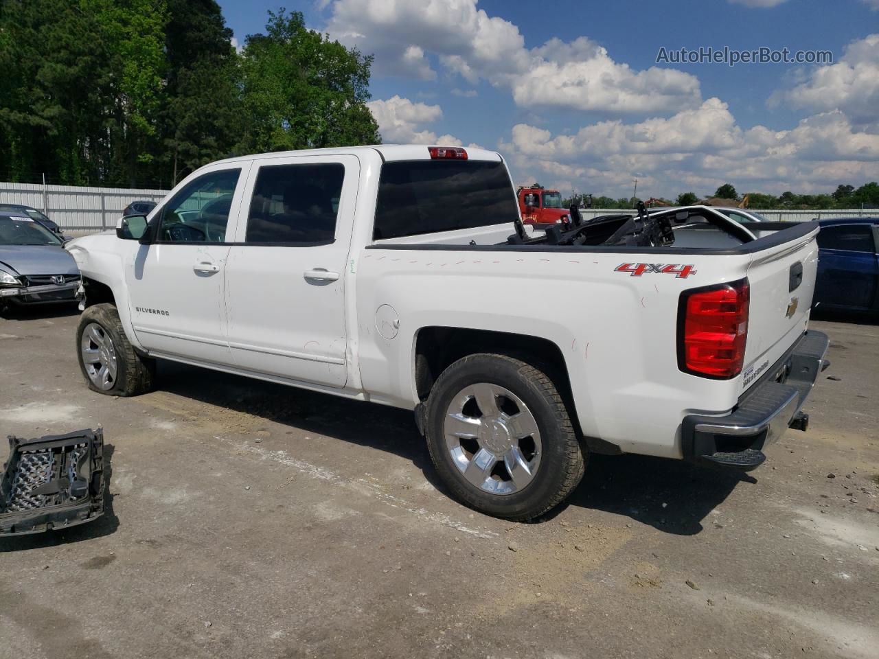 2015 Chevrolet Silverado K1500 Lt White vin: 3GCUKREC0FG123790