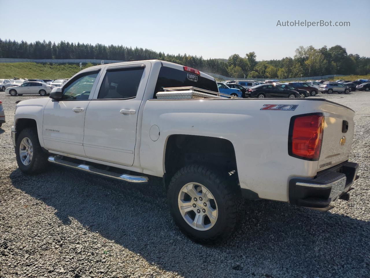 2015 Chevrolet Silverado K1500 Lt Белый vin: 3GCUKREC0FG247560