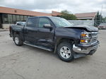 2015 Chevrolet Silverado K1500 Lt Black vin: 3GCUKREC0FG366323