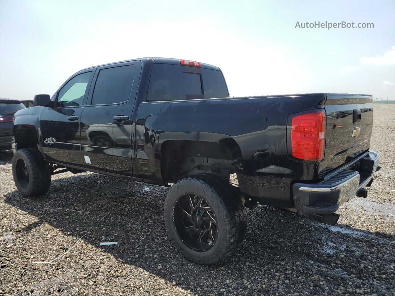 2015 Chevrolet Silverado K1500 Lt Black vin: 3GCUKREC0FG457110